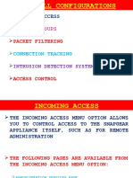 Firewall Configurations