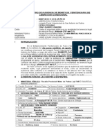 Audiencia de Beneficio Penitenciario Liberacion Condicional Puno Yanamayo