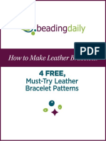 How To Make Leather Bracelets Projects