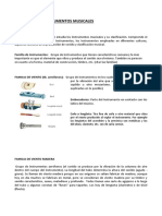 Vocabulario 1 Instrumentos PDF