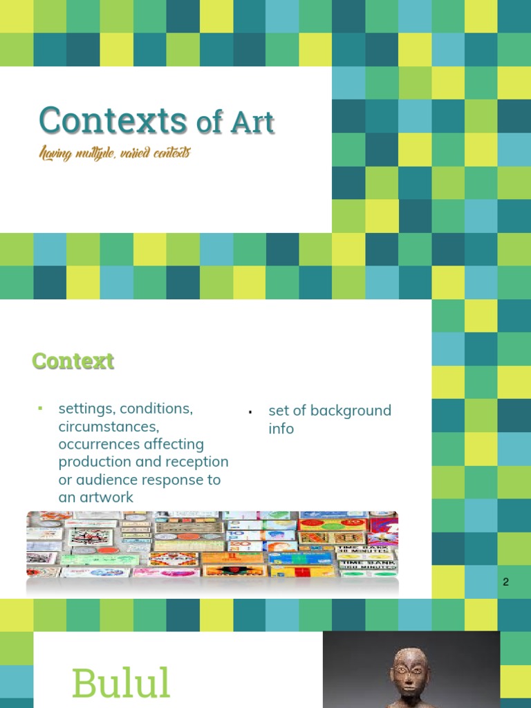 Contexts Art Art Museum Museum Free 30day Trial Scribd