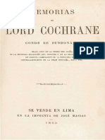 Memorias de Lord Cochrane