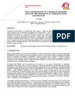 Seismic Evaluation and Retrofit of A Hospital Building Using Nonlinear Static Procedure in Accordance With Ascesei 41-06