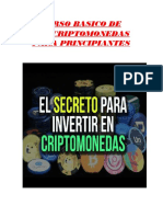 Curso Basico de Las Criptomonedas para Principiantes PDF