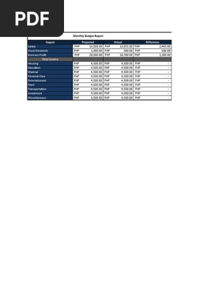 Expense Report