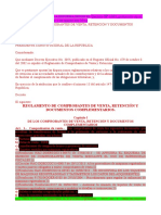 Reglamento de Comprobantes de Venta, Retención y Documentos Complementarios (R.O. 247, 30 de Julio de 2010.) 01-06-2014