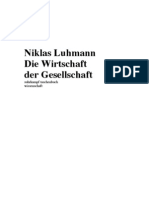 Luhmann - 1988 - Die Wirschaft Der Gesellschaft