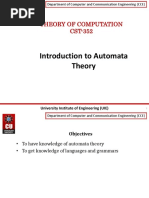 Intro To Automata Theory