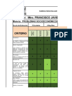 Rubrica para Evaluar Exposiciones Problemas Socioeconómicos Equipo 1