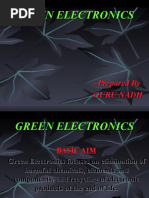 Download 35519577 Green Electronics Ppt by Guru Nadh SN37292464 doc pdf