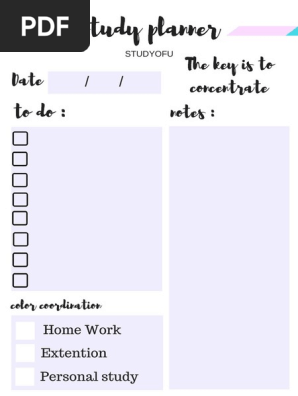 Study Planner