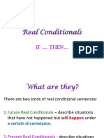 Real Conditionals