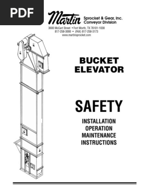 Bucket Elevator Safety Elevator Belt Mechanical