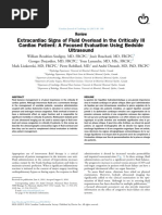 Extracardiac Signs of Fluid Overload in The Critically Ill