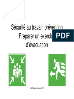 Sécurité Au Travail_ Prévention Préparer Un Exercice d Évacuation. 1423 Michel Antoine 2012 1