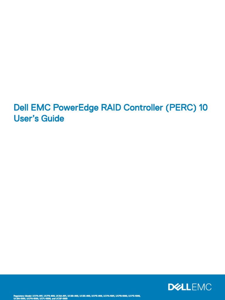 Poweredge RC h740p User's Guide en Us | PDF | Cache (Computing) | Solid ...