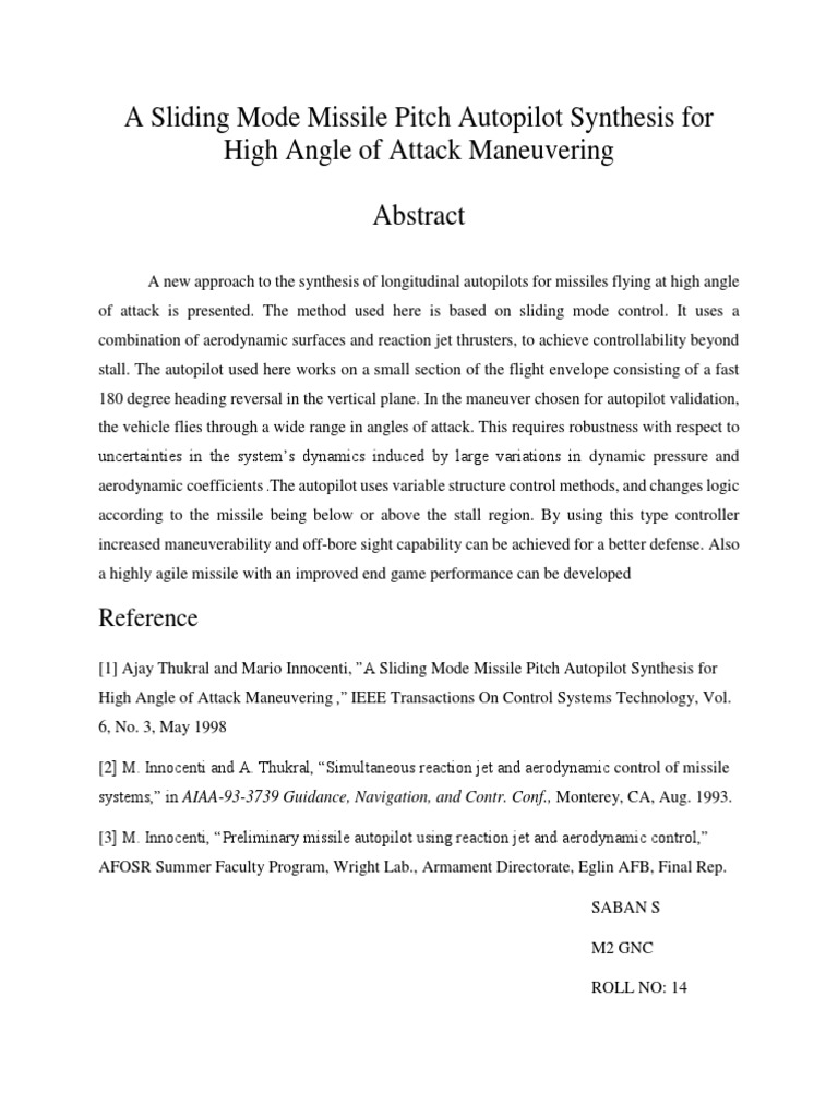 A Sliding Abstract | PDF