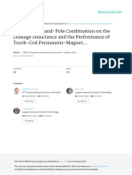 Effect of Slot-And-Pole Combination