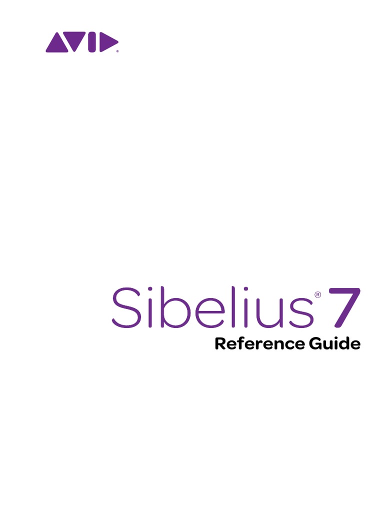 Sibelius Handbook PDF Control Key Computer Keyboard