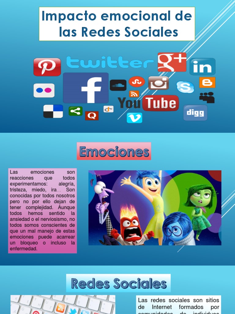 Impacto emocional de las redes sociales | PDF | Red social | Las emociones