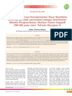 CPD 245-Peran Imunoterapi Komplementer Daun Sambiloto Andrographolide Paniculata Sebagai Anti-Kanker