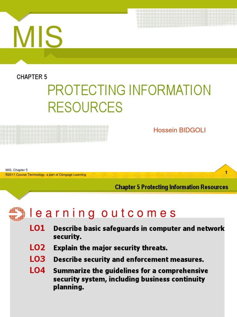 PPT ch05 | PDF | Computer Security | Security