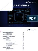 Zynaptiq ADAPTIVERB Manual