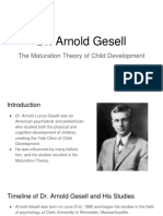 Arnold Gesell Theorist Project