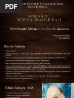 Movimento Musical No Rio de Janeiro[1]