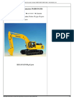 Excavator Komatsu Spesifikasi PC600-PC350-PC300-PC200