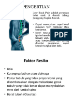 Low Back Pain Ppt