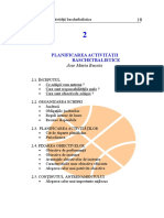 Planificarea Activitatii Baschetbalistice