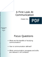 Communication Mosaics Chapter 01 - A First Look at Communication