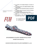 Bombas Plasticas MANUAL PDF