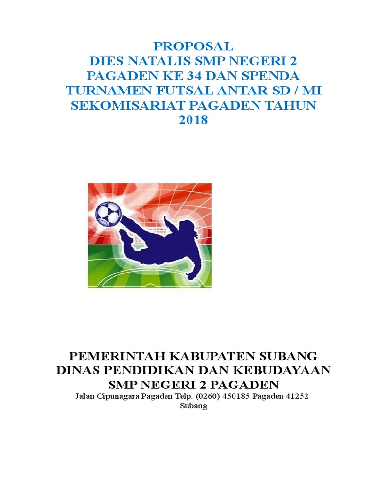 20 Koleski Terbaru Pamflet  Lomba  Futsal Antar Kelas 