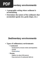 Sed Environ Structures