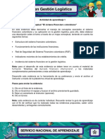 Evidencia 1 Mapa Conceptual El Sistema Financiero Colombiano