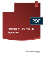 Internet y Libertad de Expresión