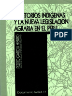 Territorios Indígenas - Peru