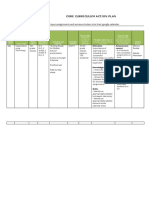 Curriculum Action Plan