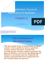 The Constitution: Focus On Application To Business