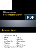 Presentasi BST urtkaria