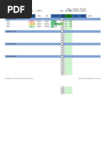 Project Task List Template