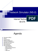 Network Simulator (NS-2) : Internet Technologies 60-375