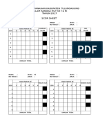 Scor Sheet Kejurkab 2017