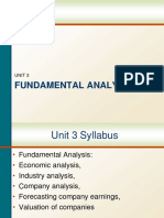 Fundamental Analysis - Economic Analysis