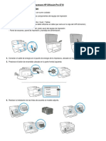Manual de Comisionamiento - Impresora HP OfficeJet Pro 810 PDF