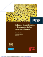 2005 - Libro - Pobreza Desertificacion y Degradacion de Los Recursos Naturales