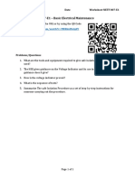 c01 NETF 007 1E Worksheet Electical