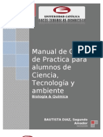 Manual de Guias de Practica para Alumnos de Ciencia